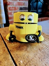 Vintage 1987 Tomy Mr Money Automatic Bank Robot Money Box ( Not Working )