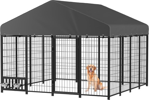 8x8 outdoor dog kennel - outdoor,