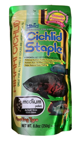 Hikari cichlid staple 250g - hikari,