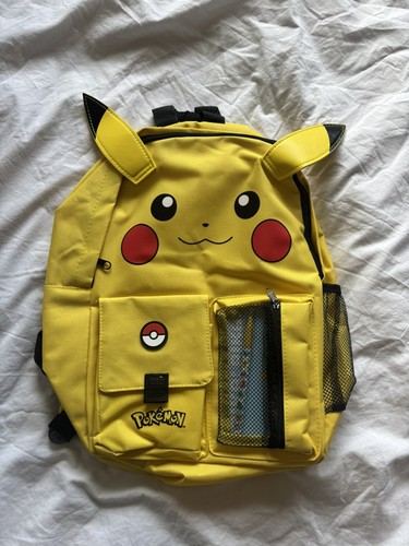Pikachu canvas backpack brand - canvas,