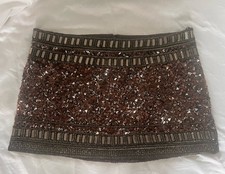 ***STUNNING***  ALL SAINTS DEVO SEQUIN EMBELLISHED SKIRT (UK 8)