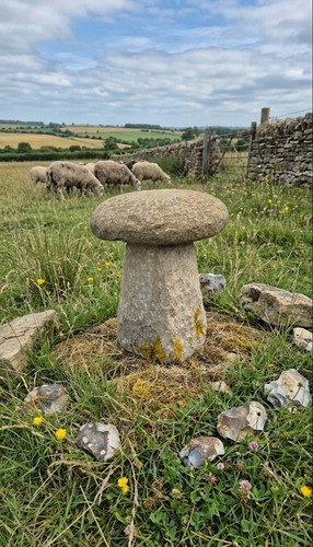 Staddle stone - staddle,
