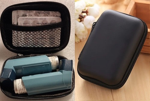 Zip storage bag for asthma - storage,