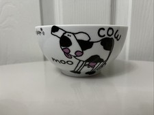 Bang On The Door- Cow Makes Milk Cereal Bowl 2004
