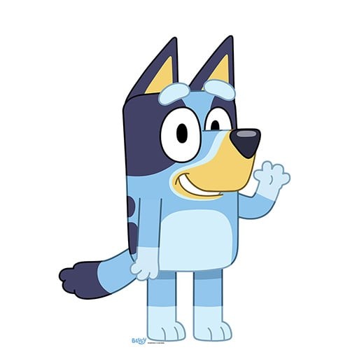 Bluey star mini - bluey, cardboard