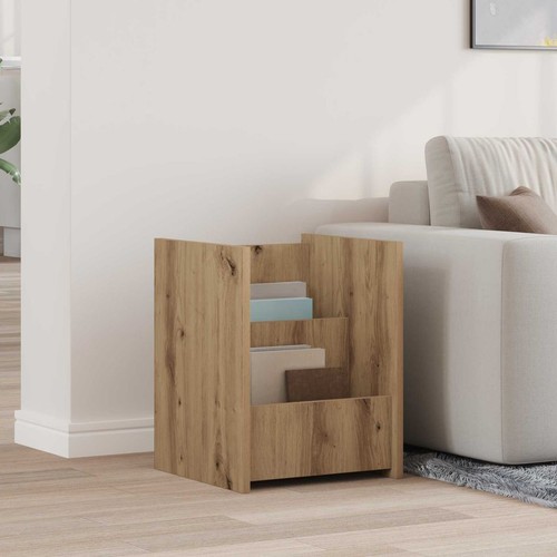 Magazine rack artisan oak - rack,
