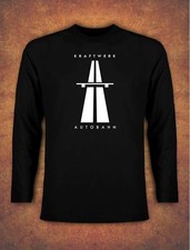  KRAFTWERK AUTOBAHN RETRO TECHNO T-shirt Long Sleeve Black