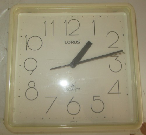 Lorus design wall - wall, clock