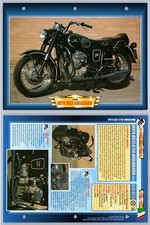 Moto Guzzi Ambassador - 1969 - Classic - Atlas Motorbike Fact File Card