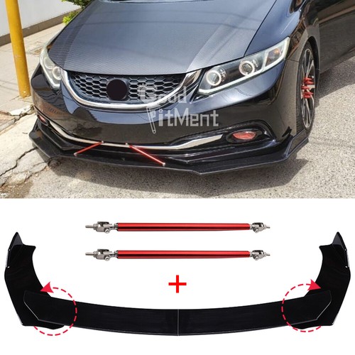 Front bumper lip splitter - front,