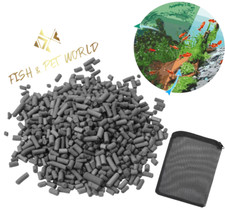 ACTIVATED CARBON (5mm) MARINE, POND, FILTER MEDIA AQUARIUM TROPICAL FISH TANK