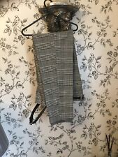 Ladies smart prince of Wales check trousers by TU size 14