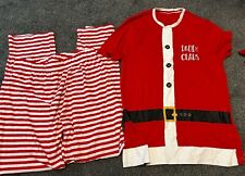**sale cheap** George Mens Daddy Claus Christmas Cotton Pyjamas Size Medium
