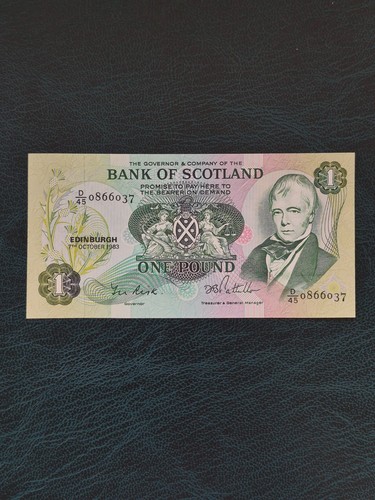 One pound note bank - pound,