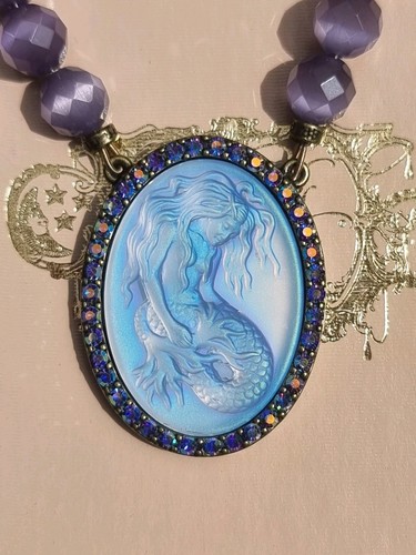 Vtg kirks folly mermaid - vtg, cameo