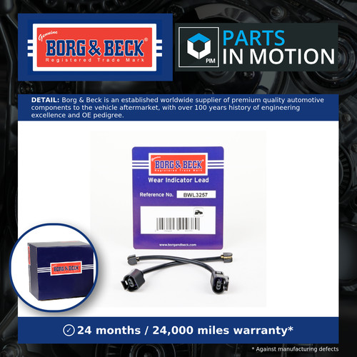 Brake pad wear indicator - brake,