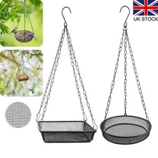 Metal Hanging Bird Feeder Tray