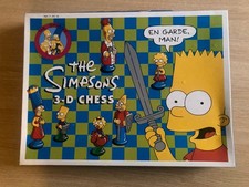 The Simpsons 3D Chess Set with