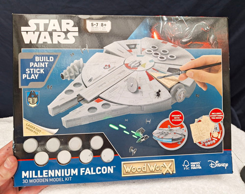 Wood worx star wars millennium - wars,