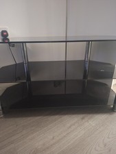  Black Glass Tv Stand