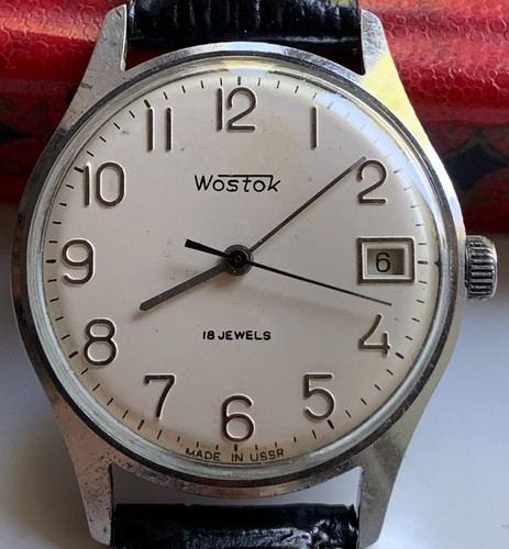 Vintage soviet watch wostok - soviet,