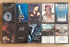 10 x Vintage Audio Cassette Tapes (Various Artists & Bands)