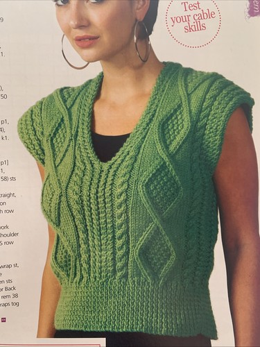 Knitting pattern 1714 cable - 1714,