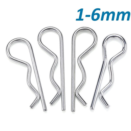 Clips retaining pins - retaining, split