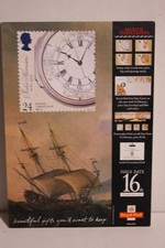 Royal Mail Marine Timekeepers  Post Office counter display stand 16 Feb 1993
