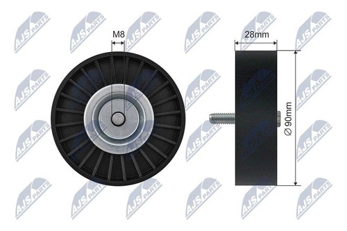 Nty tensioner pulley ribbed - pulley,