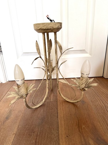 Shabby chic chandelier - shabby,