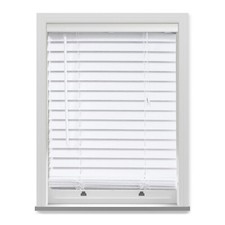Faux wood wooden window blinds - faux,