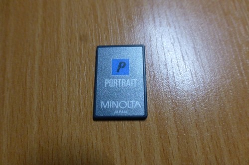Minolta portrait card for - minolta,