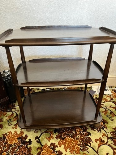 Ercol vintage tea trolley - ercol,