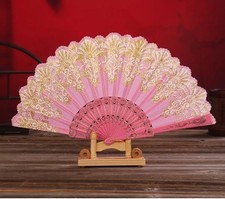 Lace Hand Fan Spanish Fabric