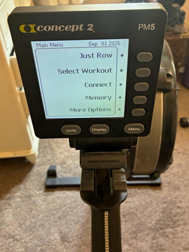 Concept2 rowerg rowing machine - concept2,
