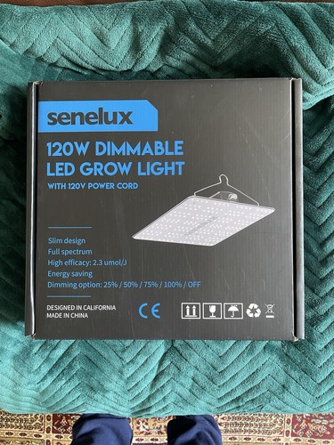 Senelux 120w dimmable led grow - senelux,