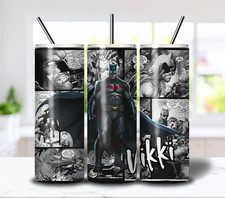 Batman 20oz Tumbler | DC Superhero Travel Mug | Comic Fan Gift | Hero