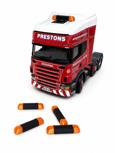 Scale truck light bars - 1/50,