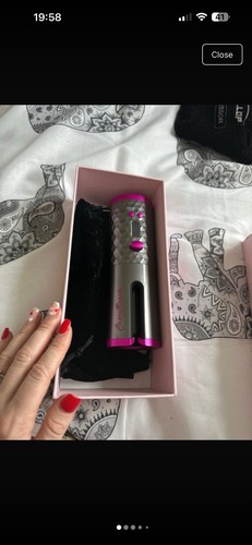 Cordless automatic hair curler - automatic,