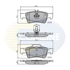 Brake Pads Set For Mercedes