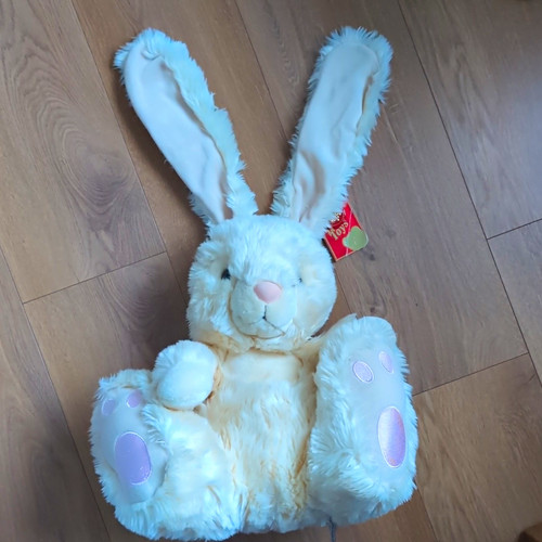 Keel toys white - pink, plush