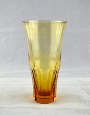 MOSER Crystal Amber Glass Highball / Hi-Ball Glass - 15.3cms (6") Tall