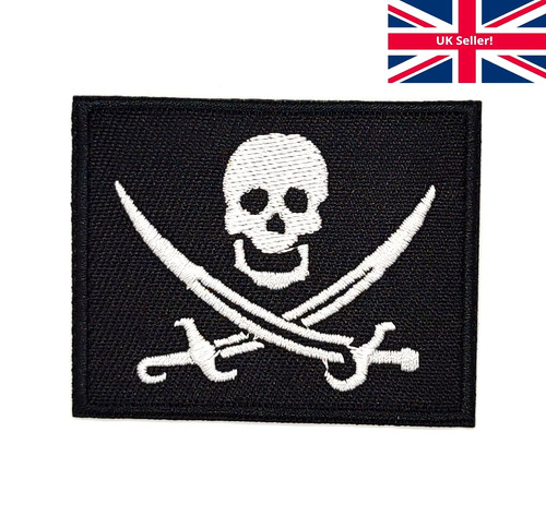 Iron pirat patch flag - iron,