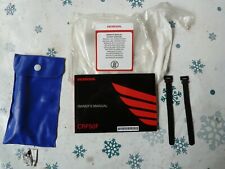 HONDA  CRF50F OWNERS MANUAL AND TOOL BAG  2013 CIRCA 