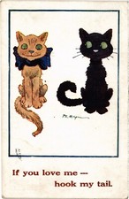 PC CATS ARTIST SIGNED HUMOR