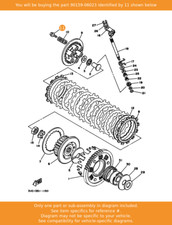 YAMAHA Screw, With Washer