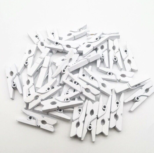 Mini pegs craft wedding for