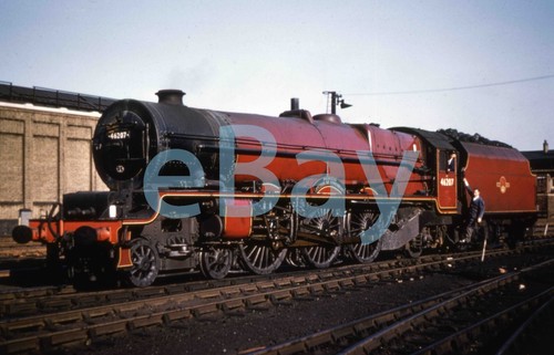 35mm railway slide - slide, steam