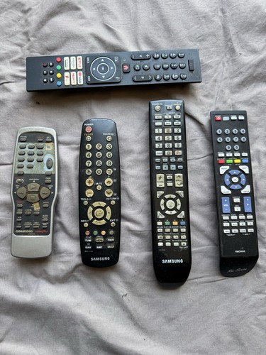 Assorted dvd remote - 5x,
